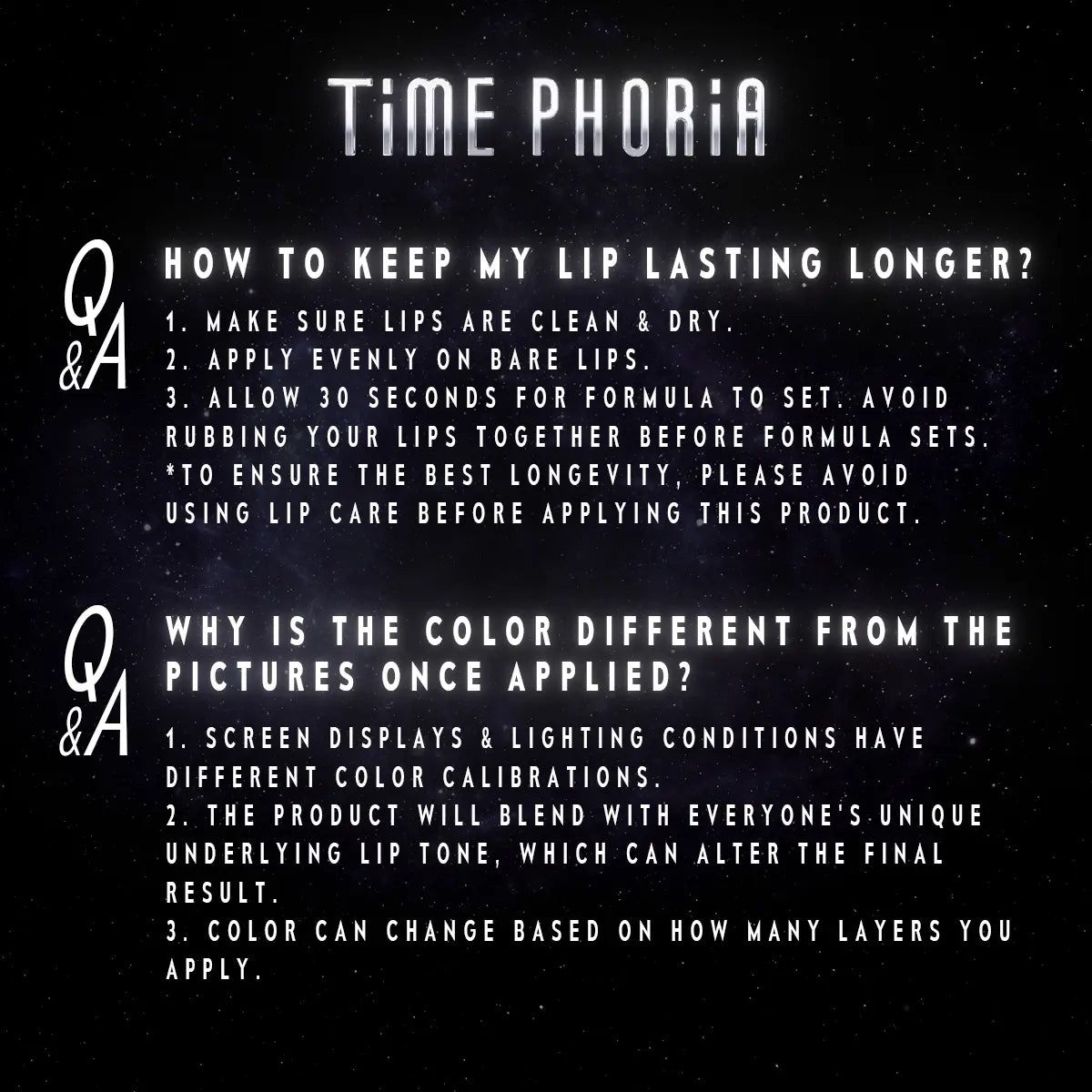 TIMEPHORIA Stellar Dust Lip Stain 5ML – High Coverage Glossy Lip Tint with Glassy Finish & 30% Moisture Essence | Long-Lasting Hydrating Lip Stain for Smooth, Flawless Makeup Look